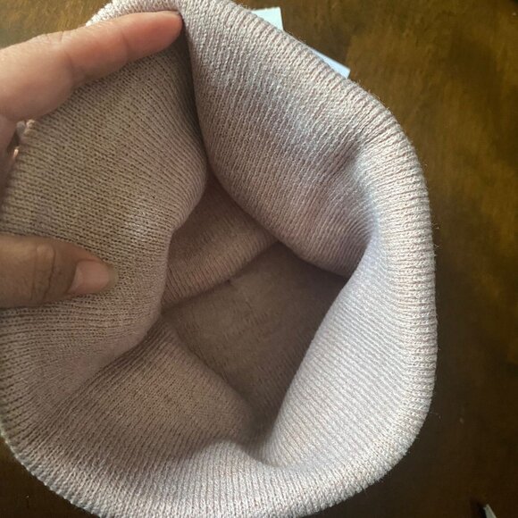 Herschel Supply Women’s Rib Knit Beanie Ash Rose One Size Unisex,Outdoor,New - Picture 5 of 16